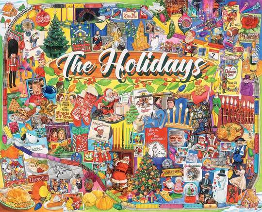 The Holidays 1000 pc Puzzle