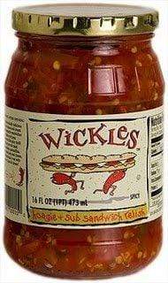Wickles Hoagie & Sub Relish - 16oz