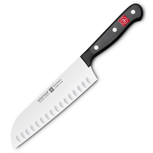 Wusthof Gourmet 7in Hollow Edge Santoku