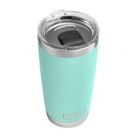 YETI Rambler 20 oz Seafoam with MagSlider Lid
