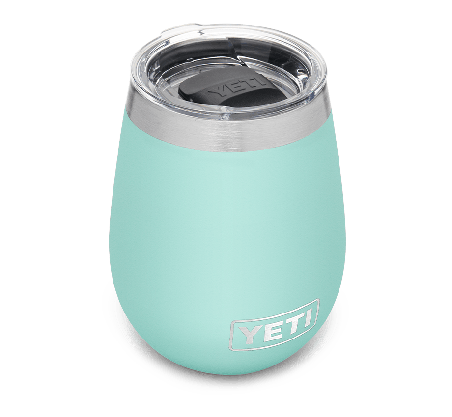 YETI Wine Rambler Seafoam with Magslider Lid