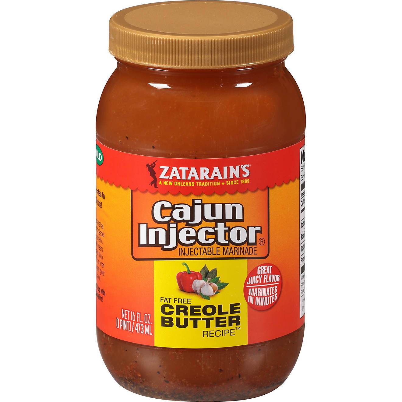 Zatarains Marinades & Other Sauces Zatarain;s Cajun Injector Creole Butter 16 oz