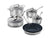 Zwilling J.A. Henckels Cookware Sets Zwilling Clad CFX 10 Piece Stainless Steel Ceramic Non-Stick Cookware Set