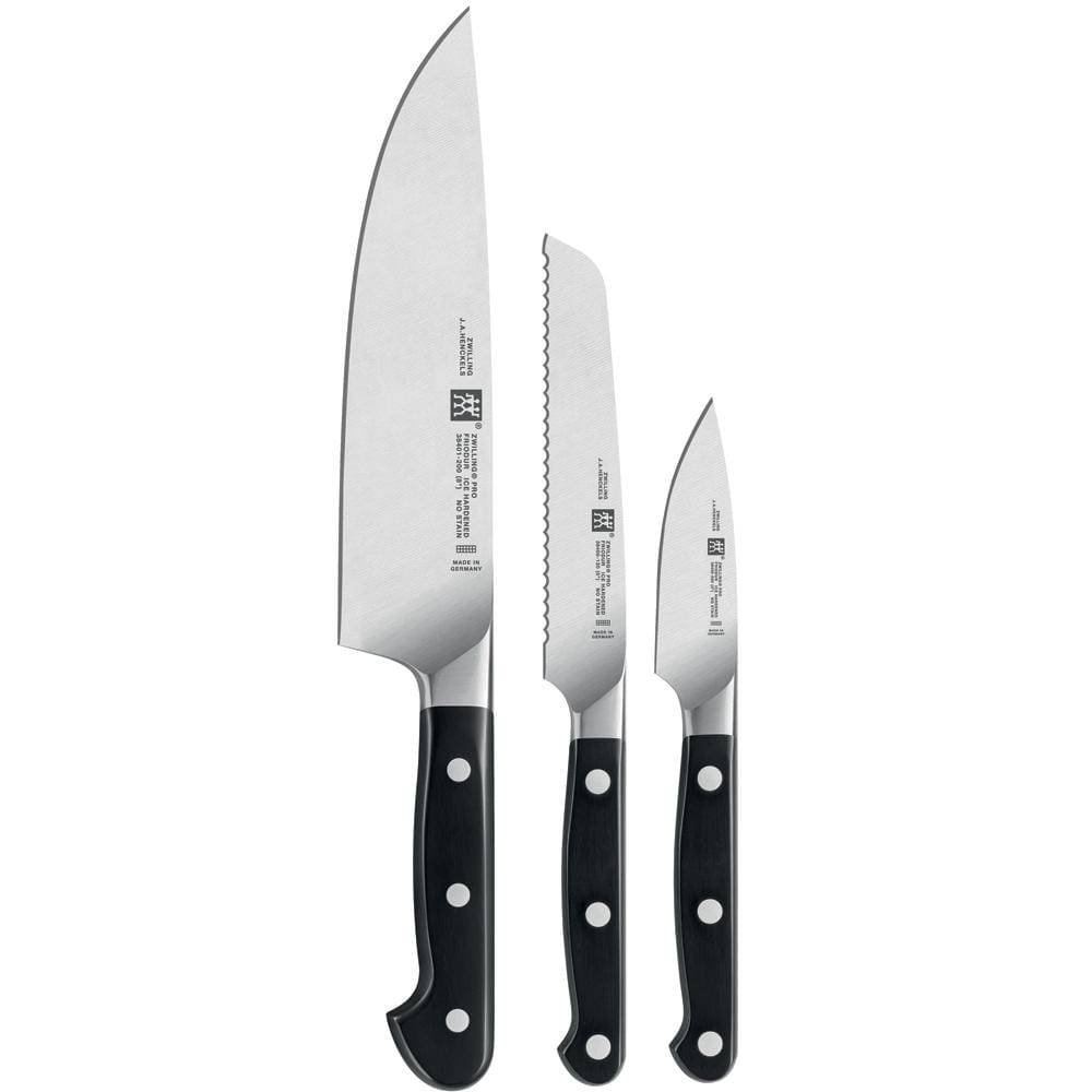 Zwilling J.A. Henckels Starter Set Zwilling J.A. Henckels Zwilling Pro 3-piece Starter Set