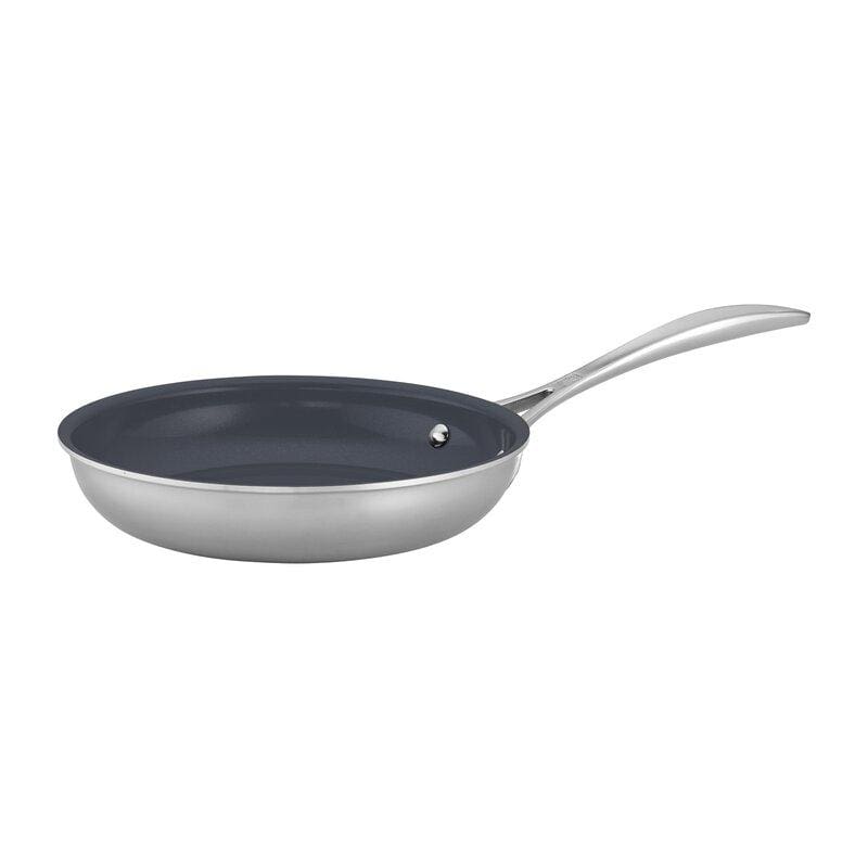 Zwilling Fry Pan Zwilling Clad CFX 8&quot; Stainless Steel Ceramic Non-Stick Fry Pan